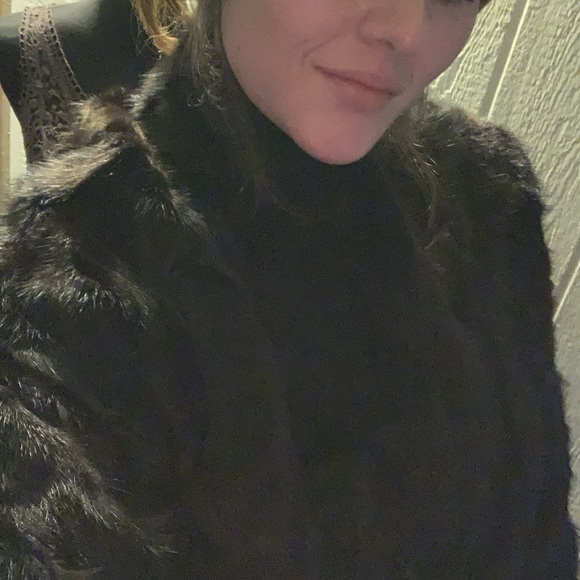 Vintage Kaufman Bro’s Sculpted Mink Fur Jacket - Picture 8 of 8